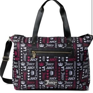 Juicy Couture Logo Weekender Tote